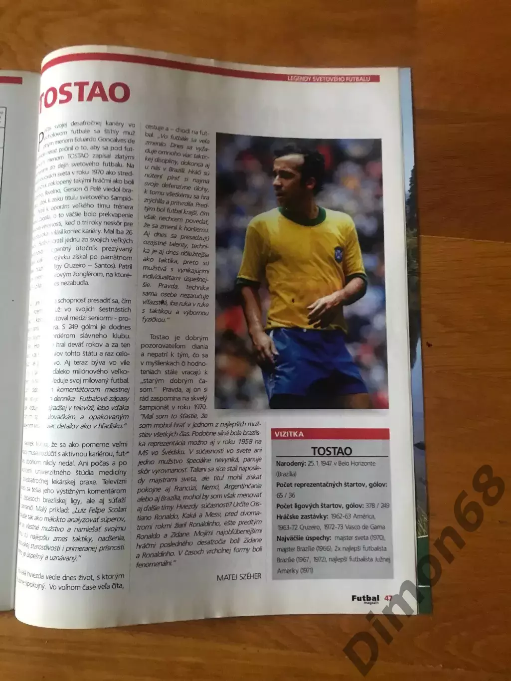 Futbal magazine номер 10. 2008г целый 6