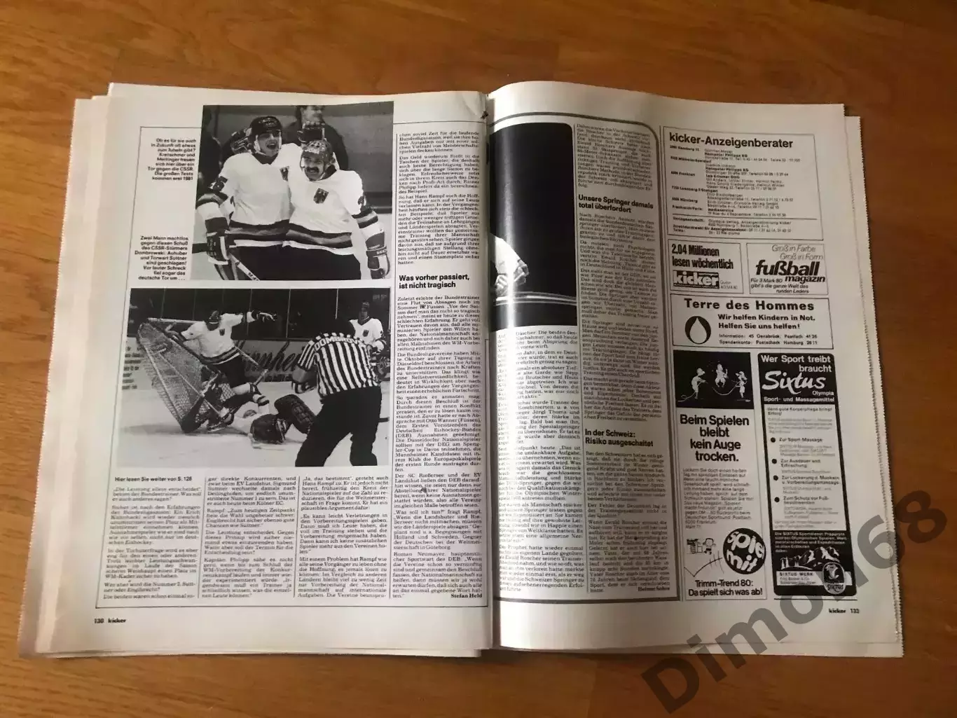 kicker номер 90 1980г не целый без газетной вкладки 5