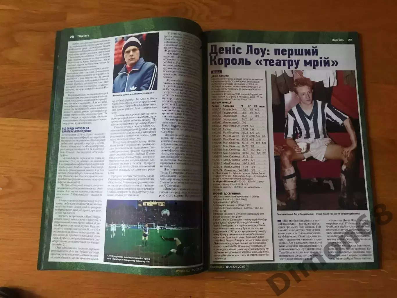 футбол украина номер 2 2025г без центрального постера а3 6