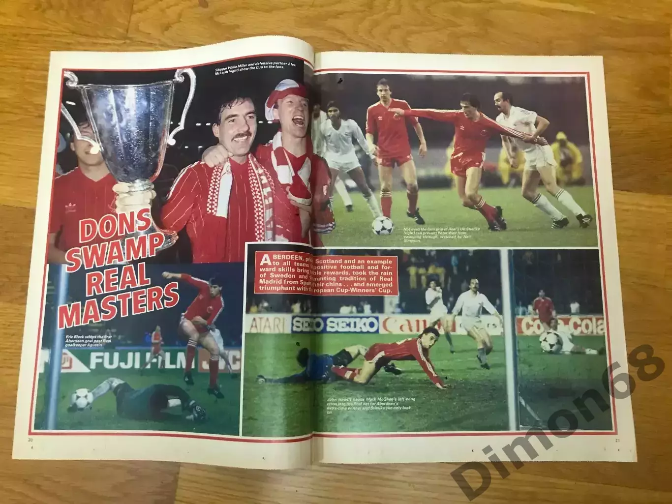 Абердин обладатель кубка кубков 1983г shoot
