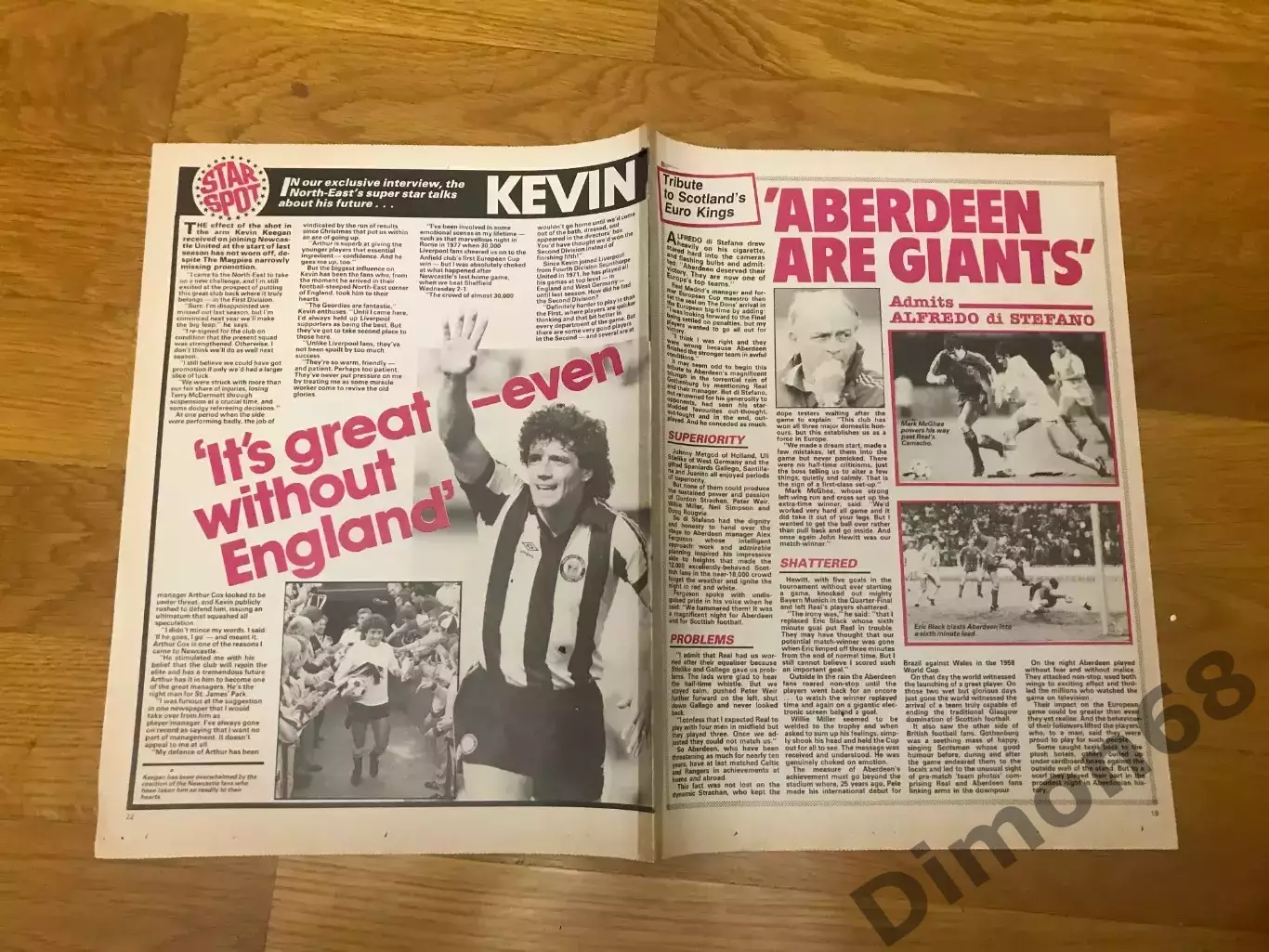 Абердин обладатель кубка кубков 1983г shoot 1