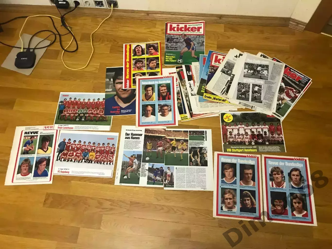 50 листов из kicker 1971;72;73;74;75,76;77,79;80гг