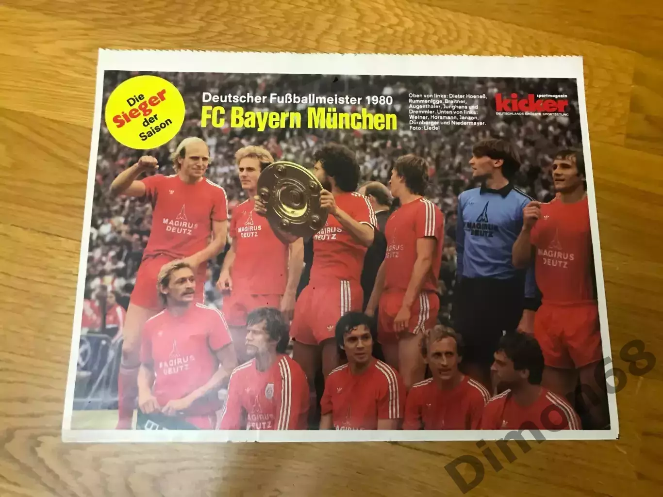 kicker: бавария 1980г