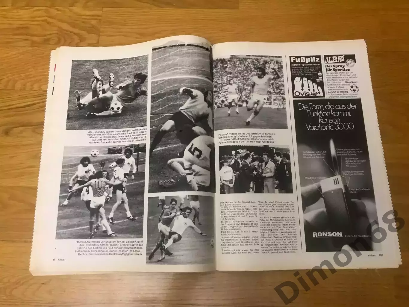 Kicker’58 1974г журнал не целый только то что на фото 3