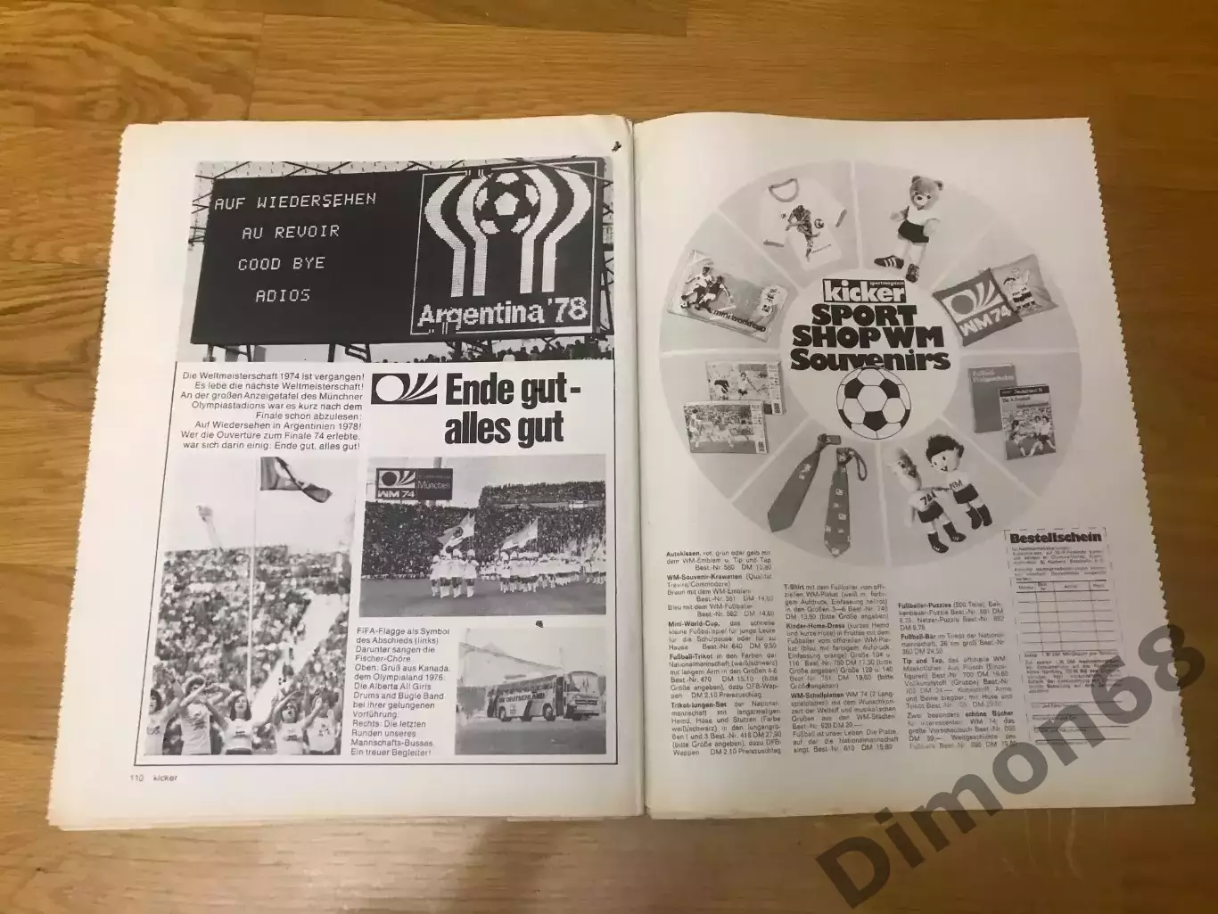 Kicker’58 1974г журнал не целый только то что на фото 5