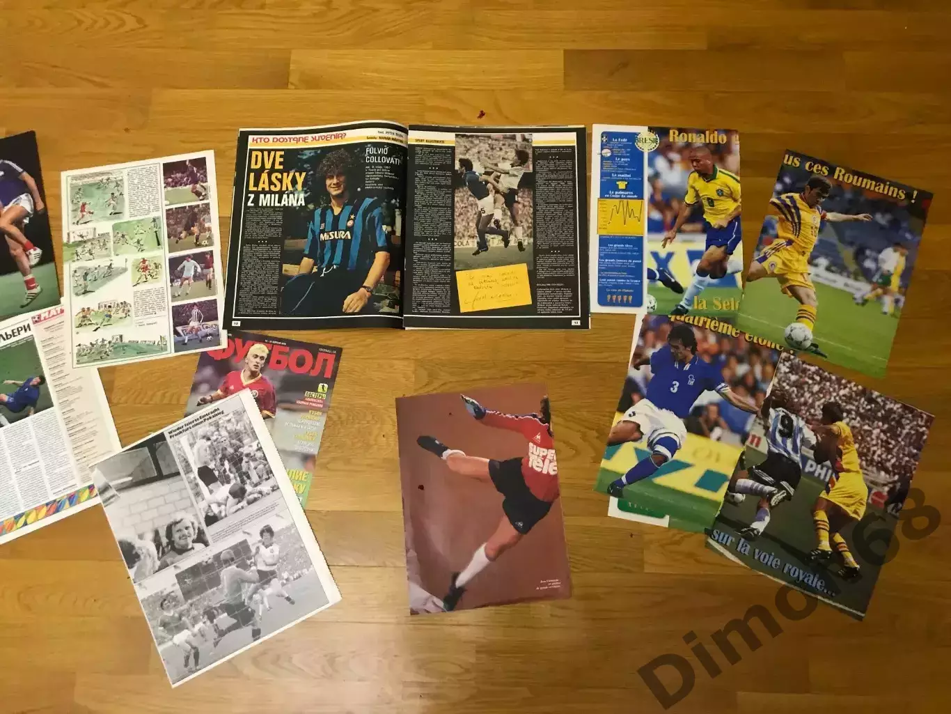 50 листов из разных зарубежных издании фото постеры одинм лотом