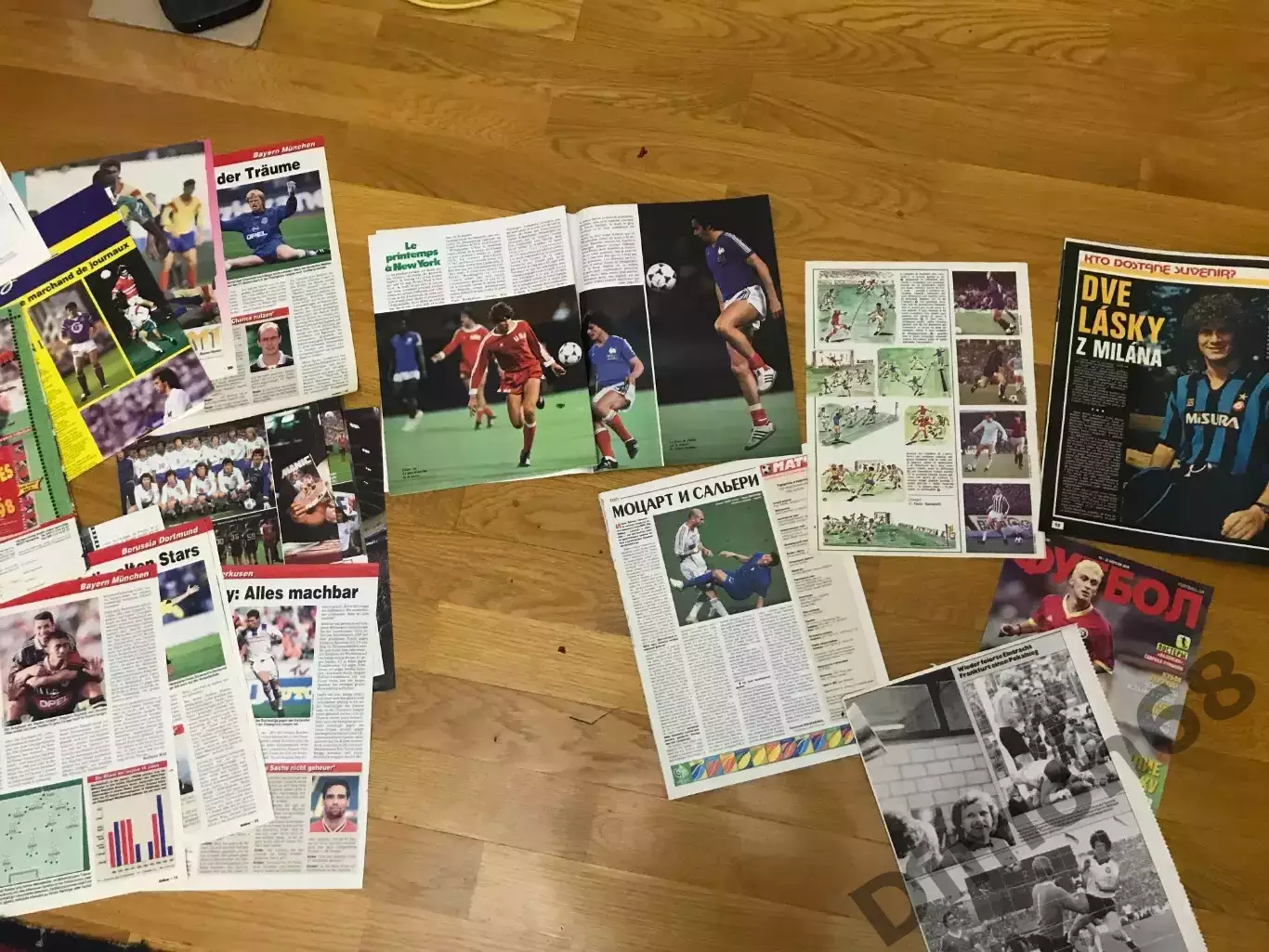 50 листов из разных зарубежных издании фото постеры одинм лотом 1