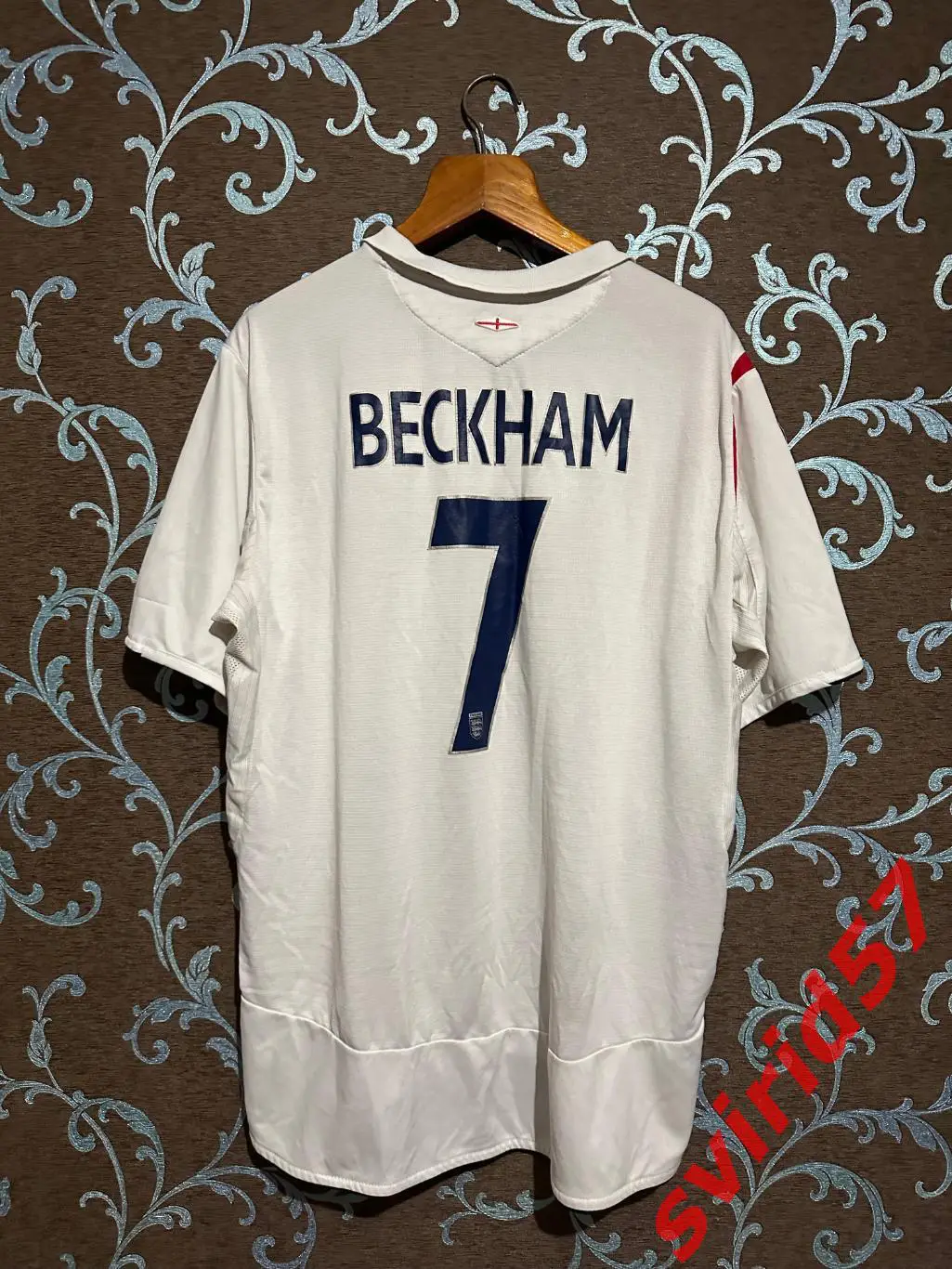 Футболка збірна Англії. Д. Бекхем №7 1