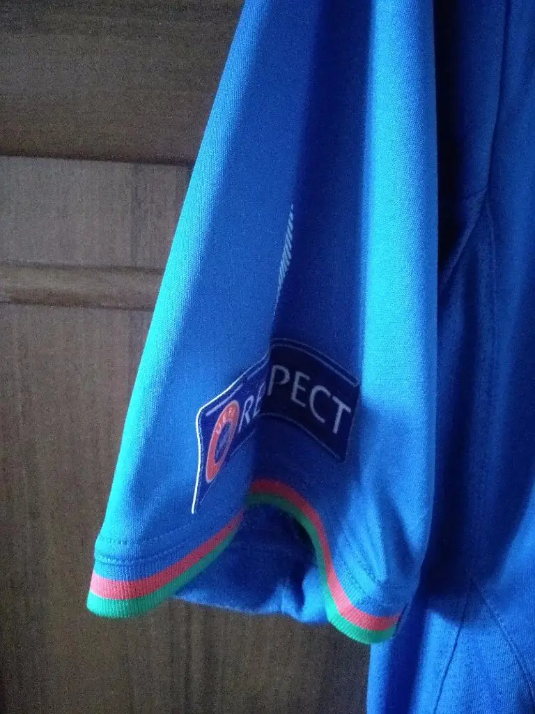 Оригинальная игровая футболка. Сборная Азербайджана. Азербайджан 2