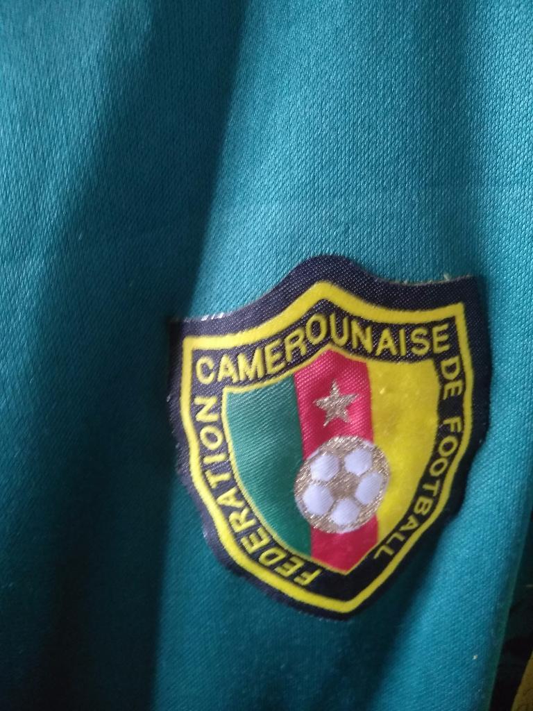 Оригинальная игровая футболка сборной Камеруна. Камерун. Самуэль Это О 1