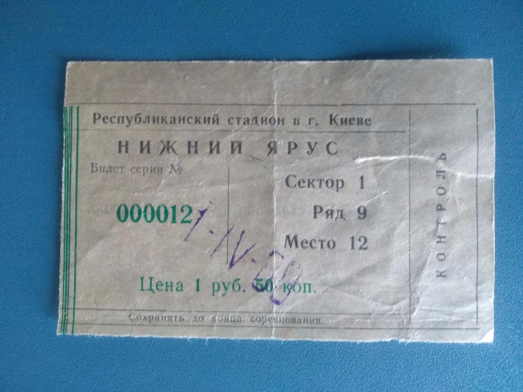 Динамо Киев - Динамо Минск 01.04.1988