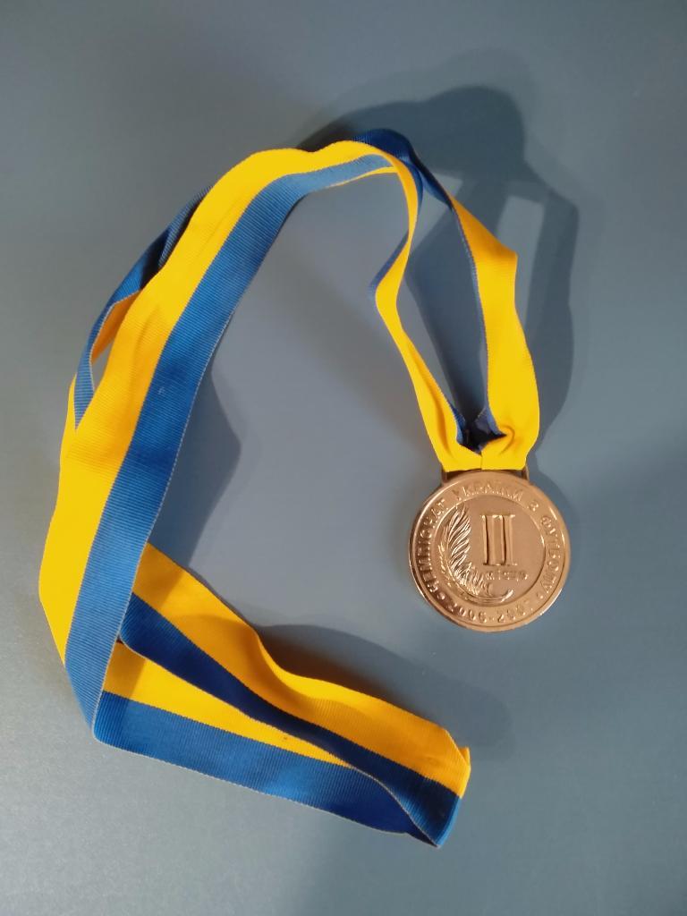Медаль. Украина. Чемпионат Украины 2006/2007. 2 место
