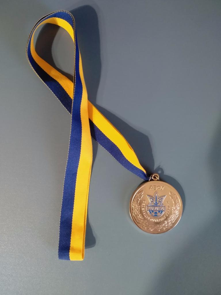 Медаль. Украина. Чемпионат Украины 2010. 2 место 1