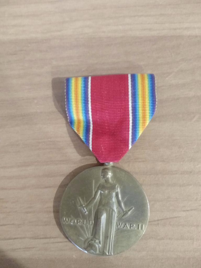 Медаль участника второй мировой войны. ВОВ. 1941-1945. USA. США. СССР