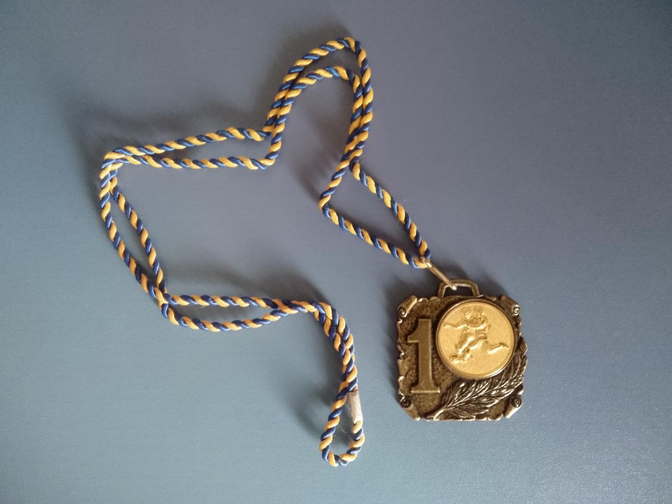 Медаль. Украина. Чемпион Киевской области по футболу. Начало 2000 - х годов