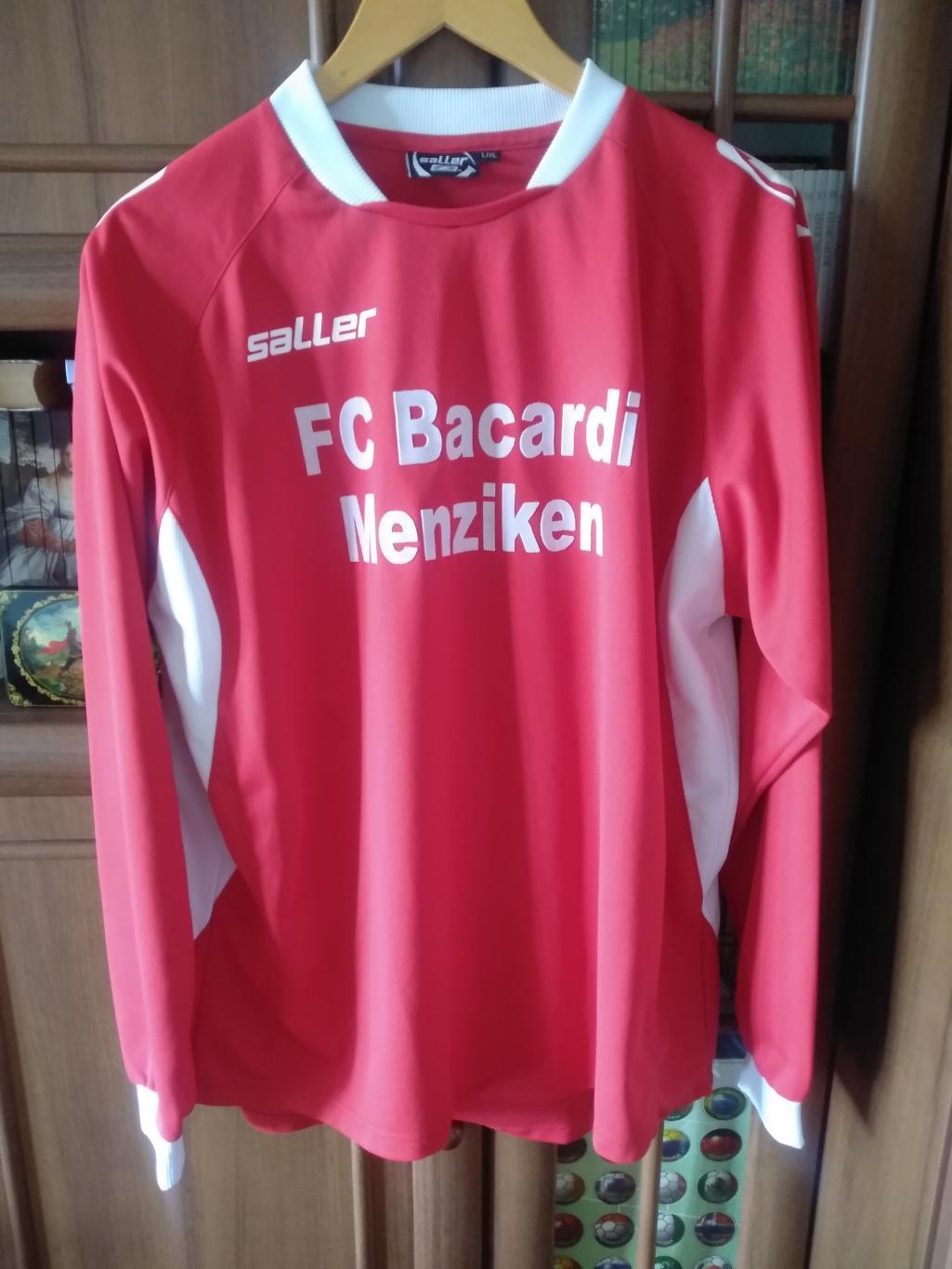 Футболка игровая FC Bacardi Menziken/ФК Бакарди Мензикен Швейцария. 1990-е года