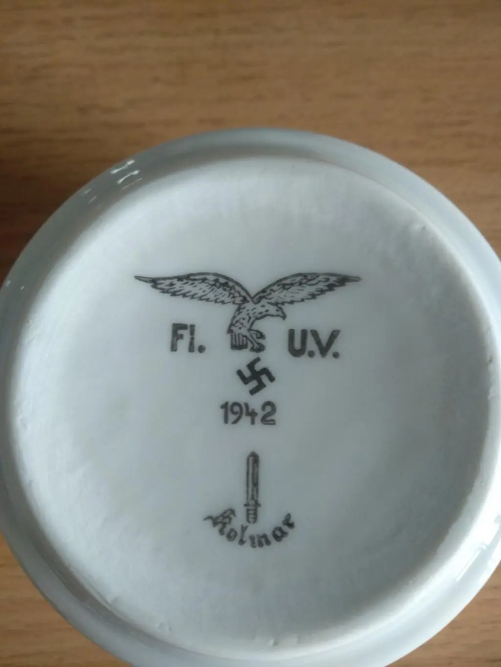 Германия Чашка Вторая мировая война Третий рейх Люфтваффе 1942