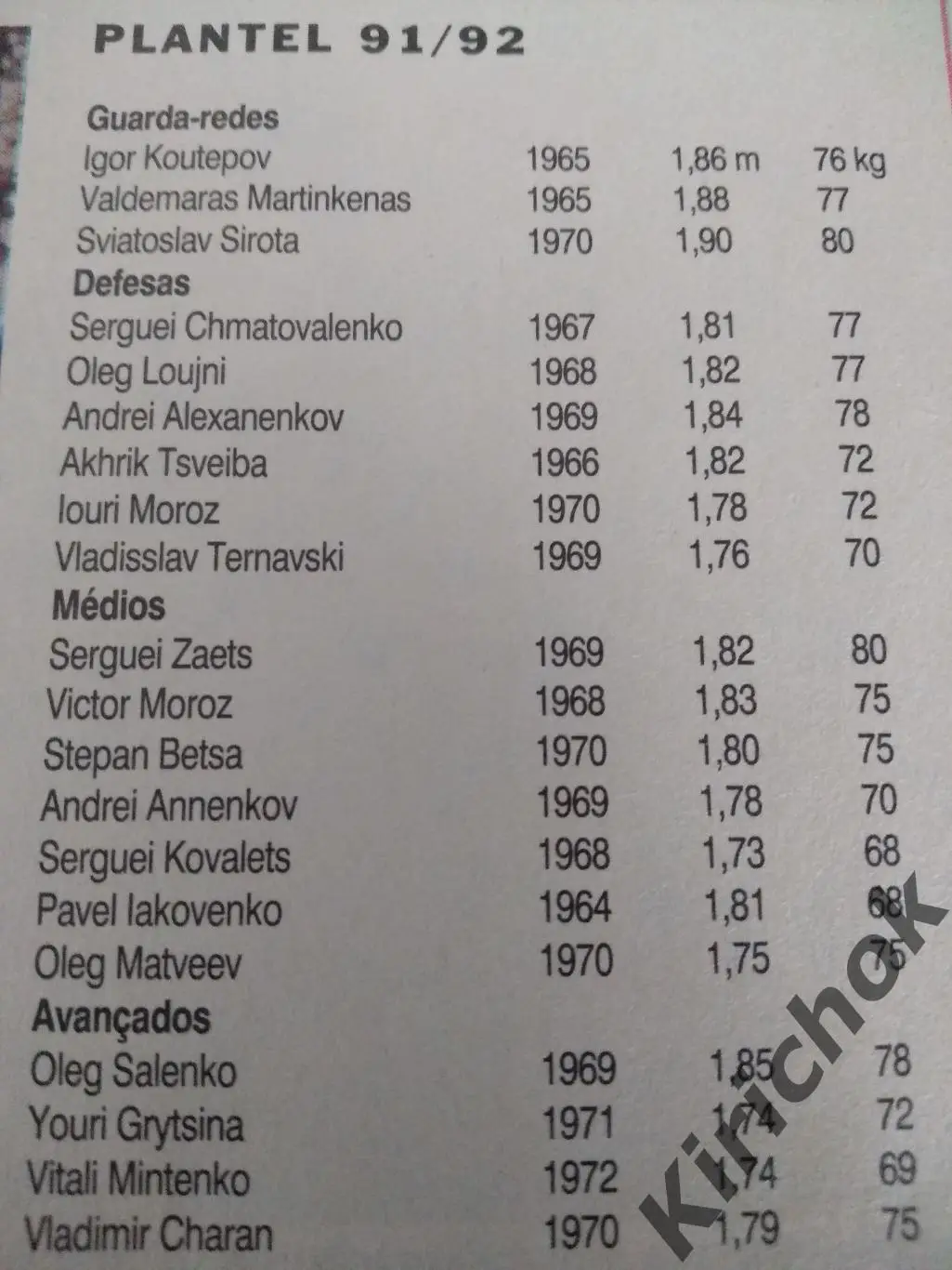 ОФИЦИАЛЬНОЕ ИЗДАНИЕ! Бенфика Лиссабон Португалия - Динамо Киев СССР 1991/1992 6