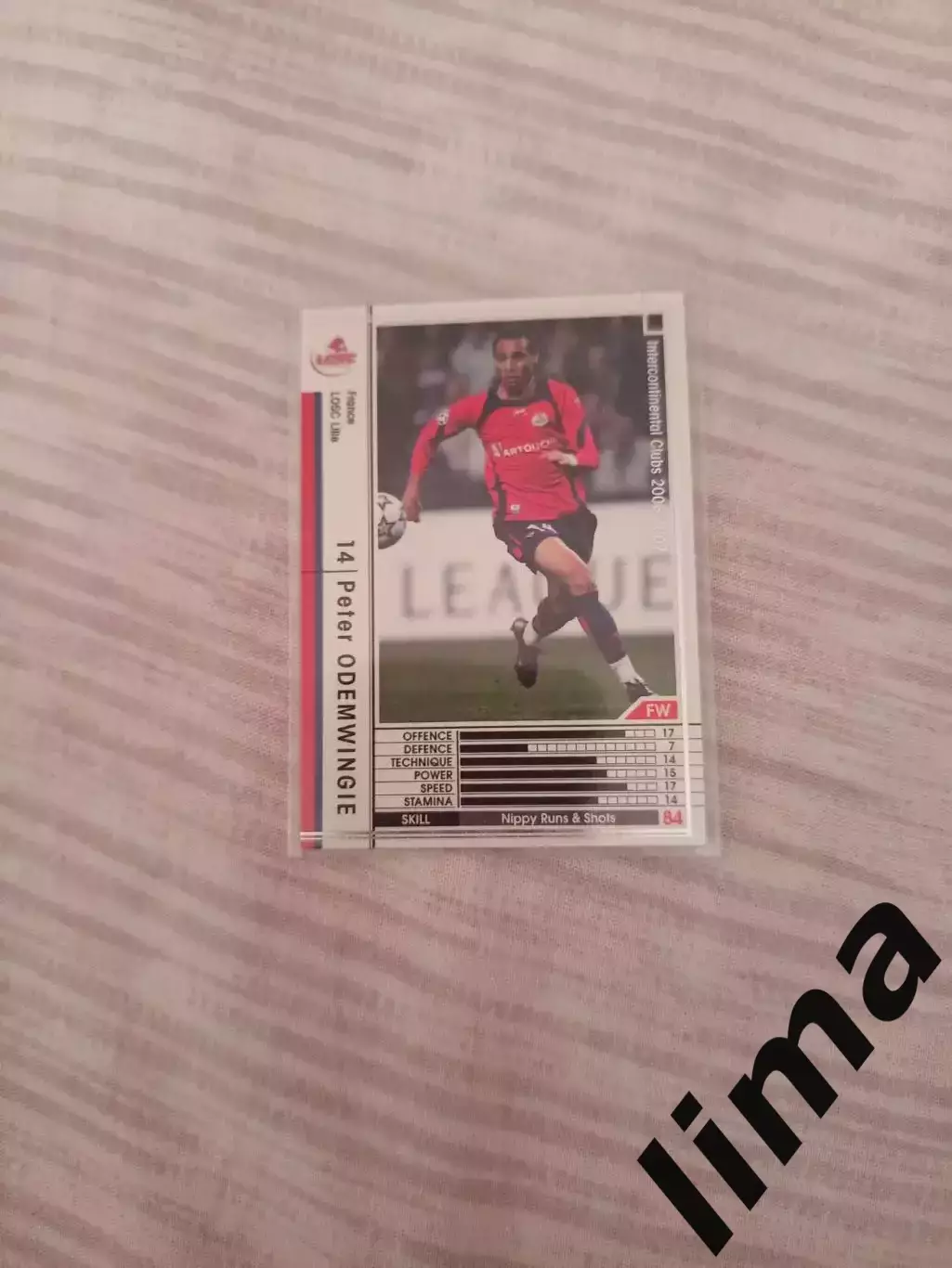 Календарик ФК Локомотив Питер Одемвингие Лилль