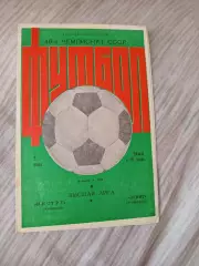 Нистру-Зенит Ленинград-1983