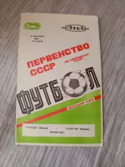 Торпедо Москва- Спартак Москва 1985