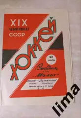 Молот Пермь -Буревестник Челябинск 20.12.1964