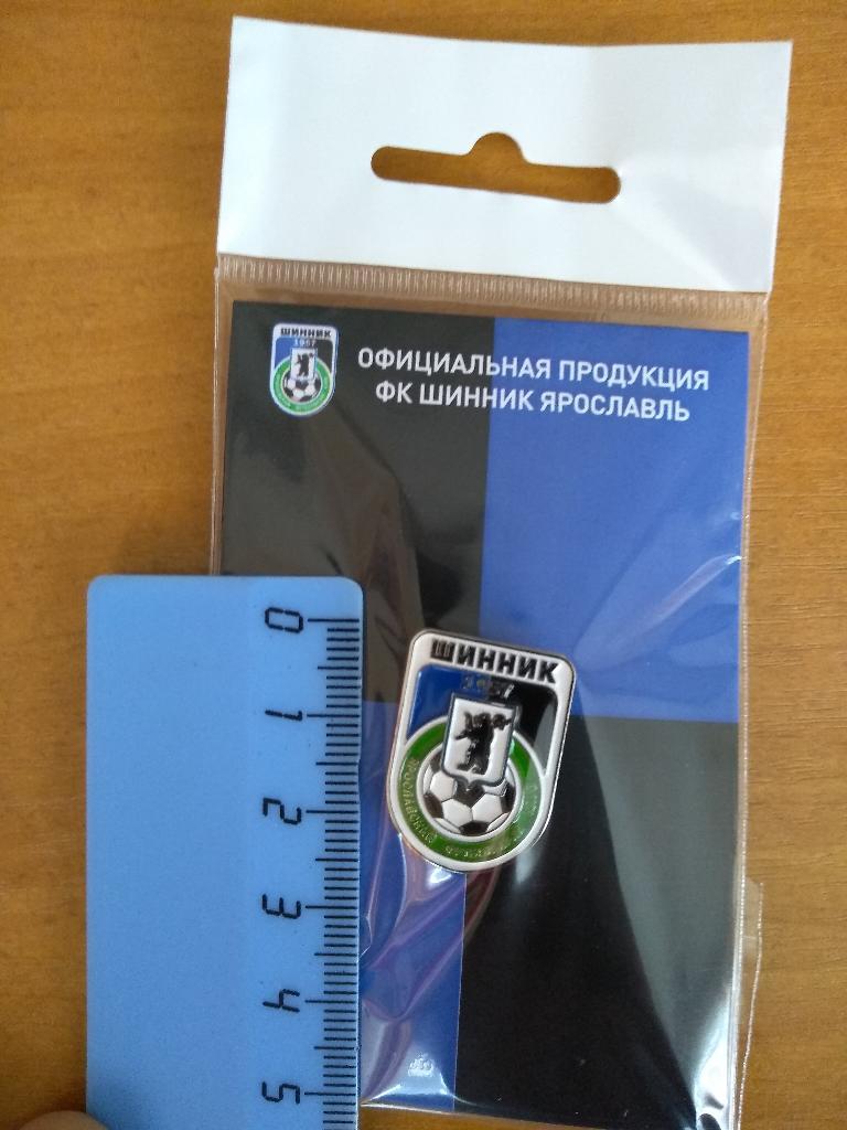 Официальный значок Лого 2018-19 ФК Шинник Ярославль цветной