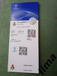Билет футбол Локомотив Москва- Атлетико Мадрид 3.11.2020