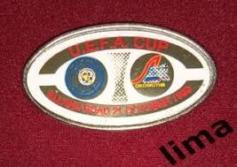 Знак матчевый Лидс Юнайтед- ФК Локомотив Москва 1999 выпуск 1999-2000 год