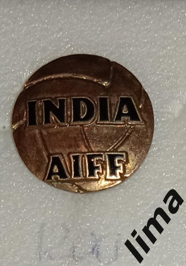 Оригинал знак Федерация футбола Индия 1970- х годов Производство Португалия