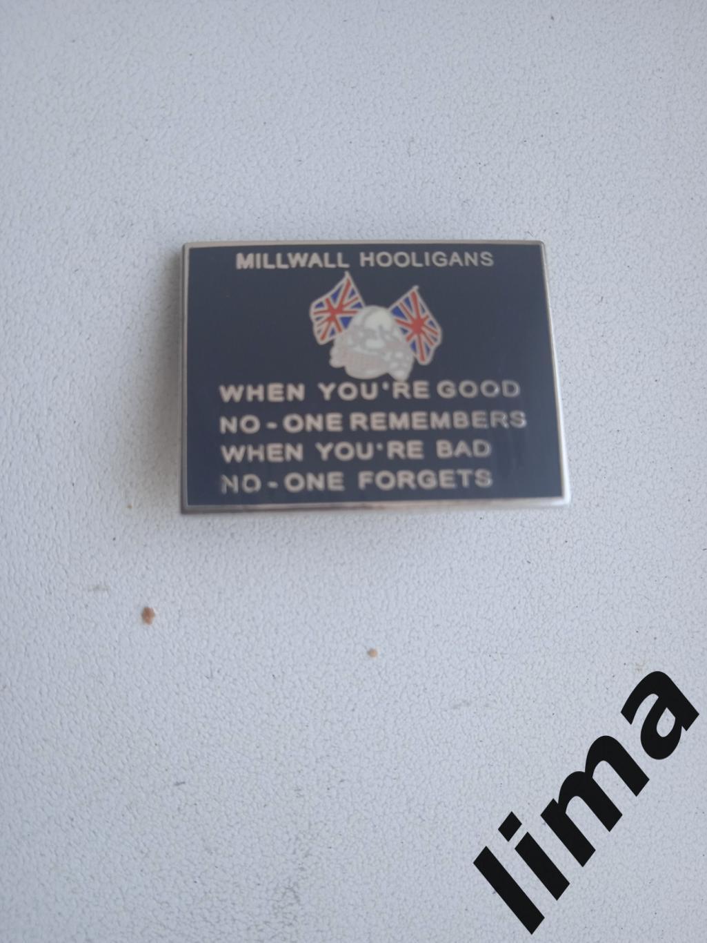Фанатский Знак Милуолл Англия Millwall Hooligans-2000- е года