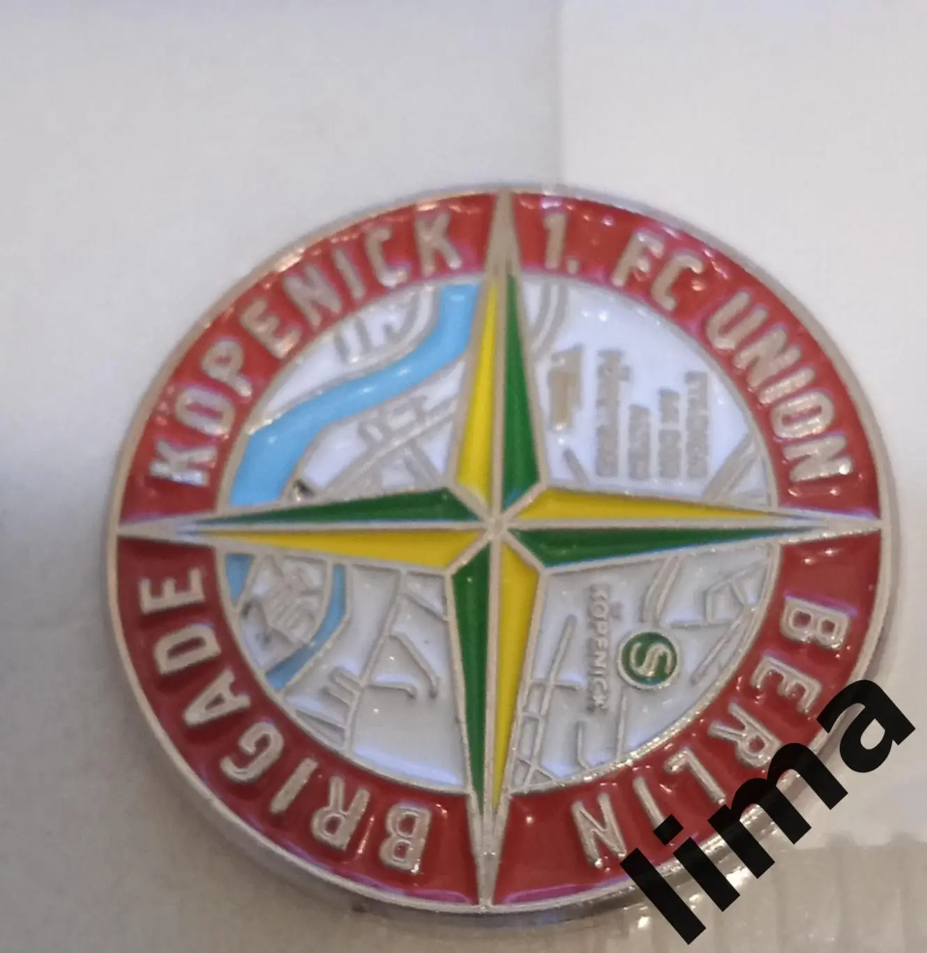 Знак футбол ФК Унион Берлин/ Stone Island/