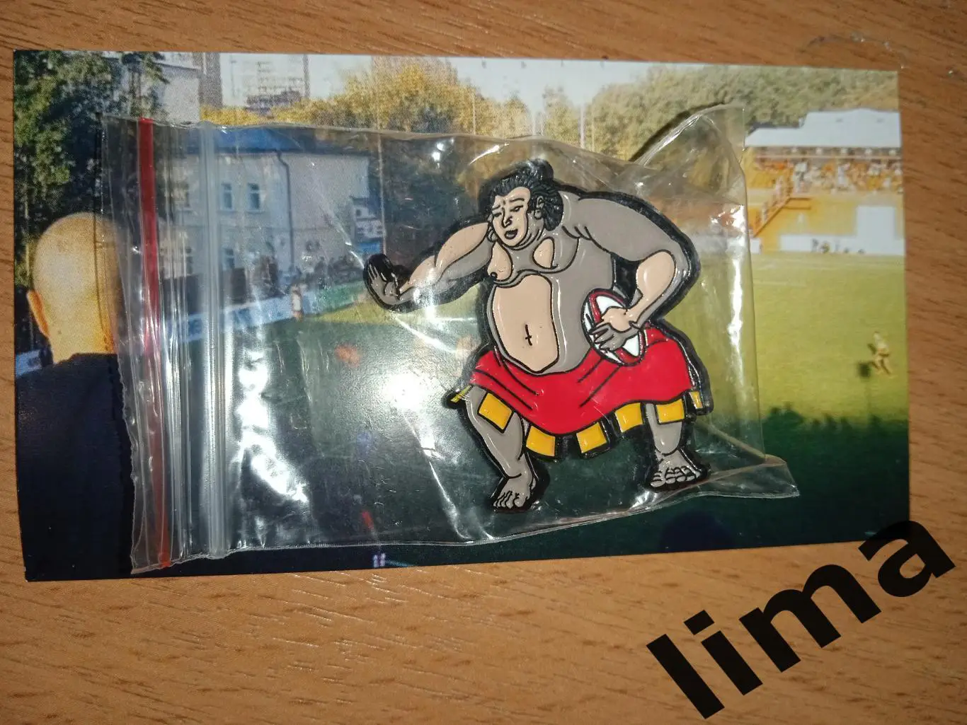 Значок -Регби РК Слава Москва