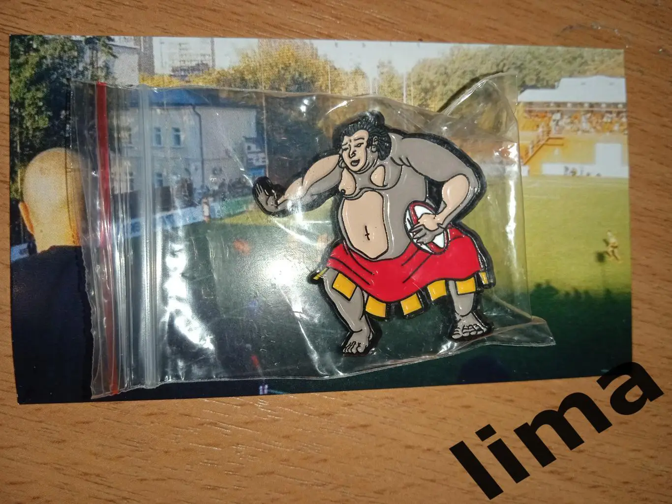 Значок -Регби РК Слава Москва