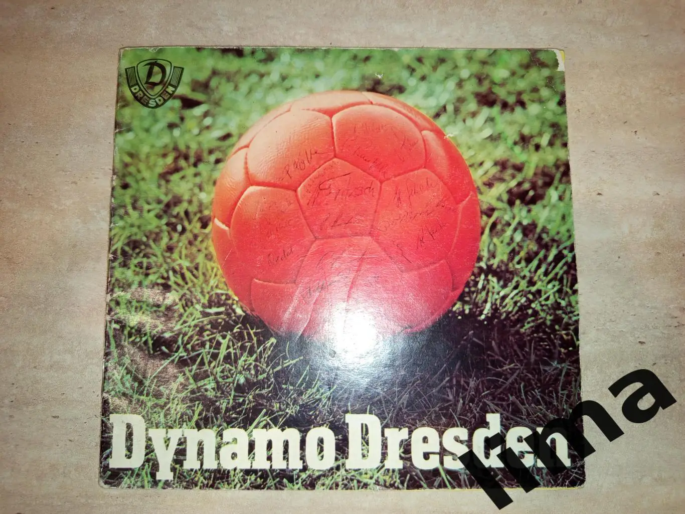 Буклет журнал Динамо Дрезден ГДР 1977