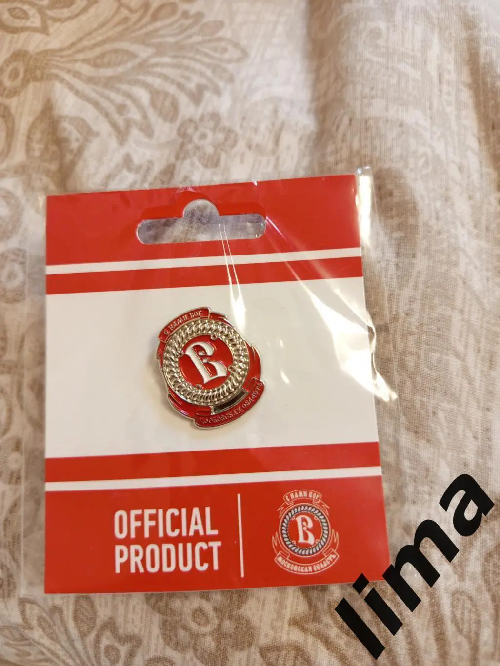 Знак Хоккей ХК Витязь Подольск Официальная продукция