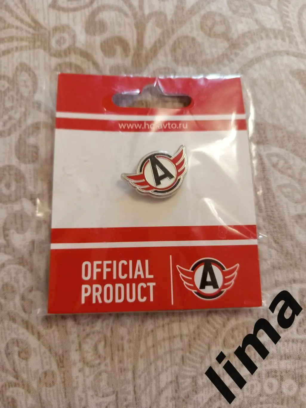 Знак Хоккей ХК Автомобилист Екатеринбург Официальная продукция