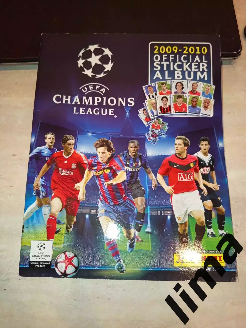 Альбом Panini 2009/2010 Пустой Лига Чемпионов