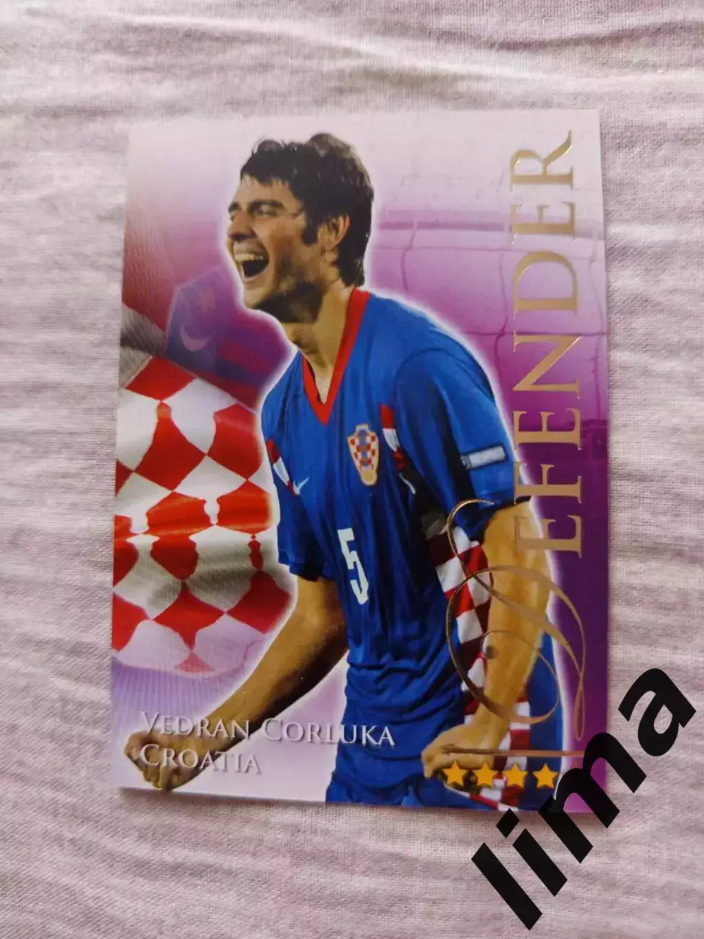 Календарик ФК Локомотив Ведран Чорлука Хорватия