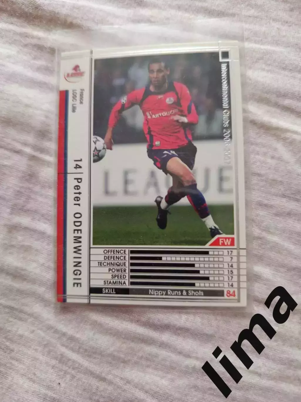 Календарик ФК Локомотив Питер Одемвингие Лилль