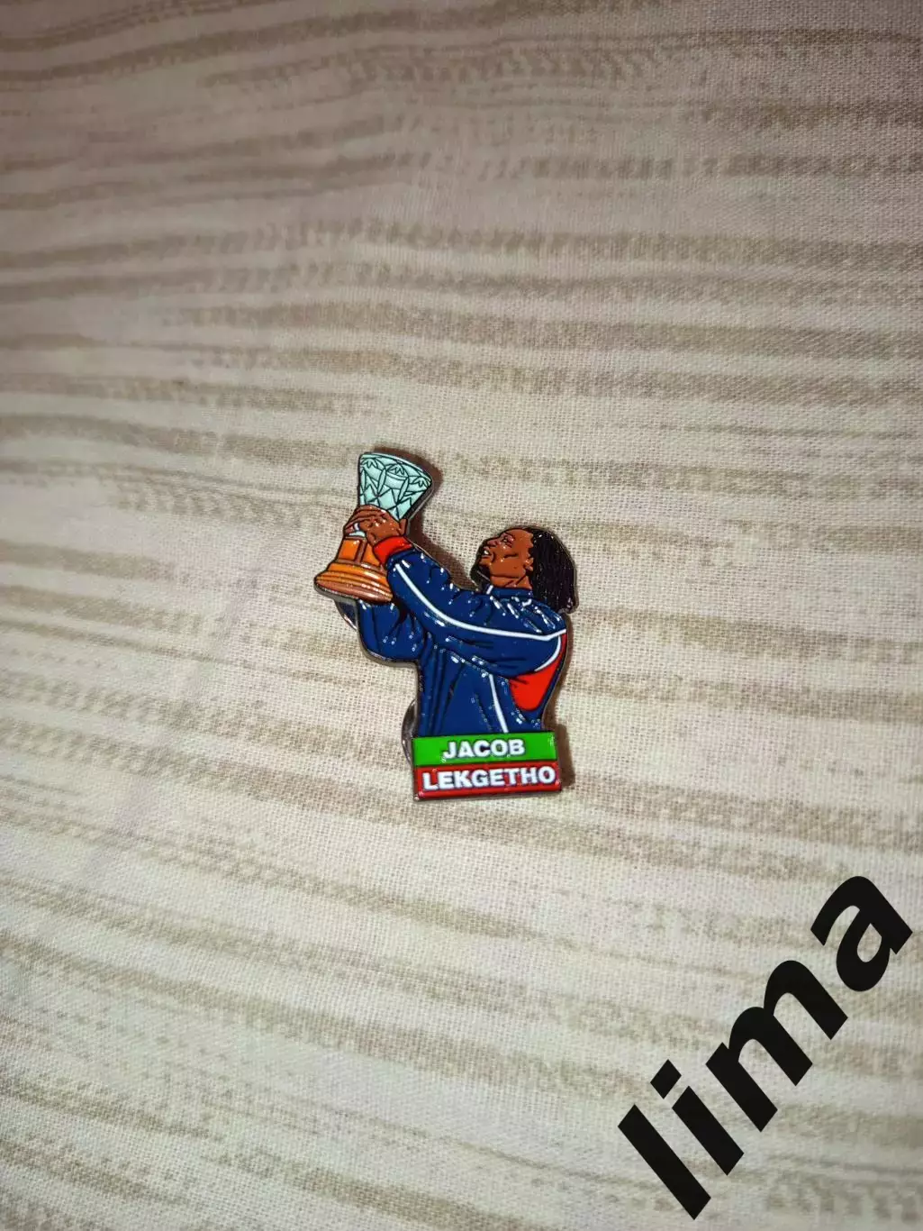 Знак ФК Локомотив Москва Джейкоб Лекхето