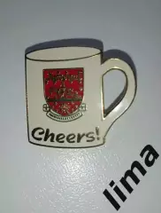 Знак футбол ФК Арсенал Англия Лондон Официальный начало 2000- х