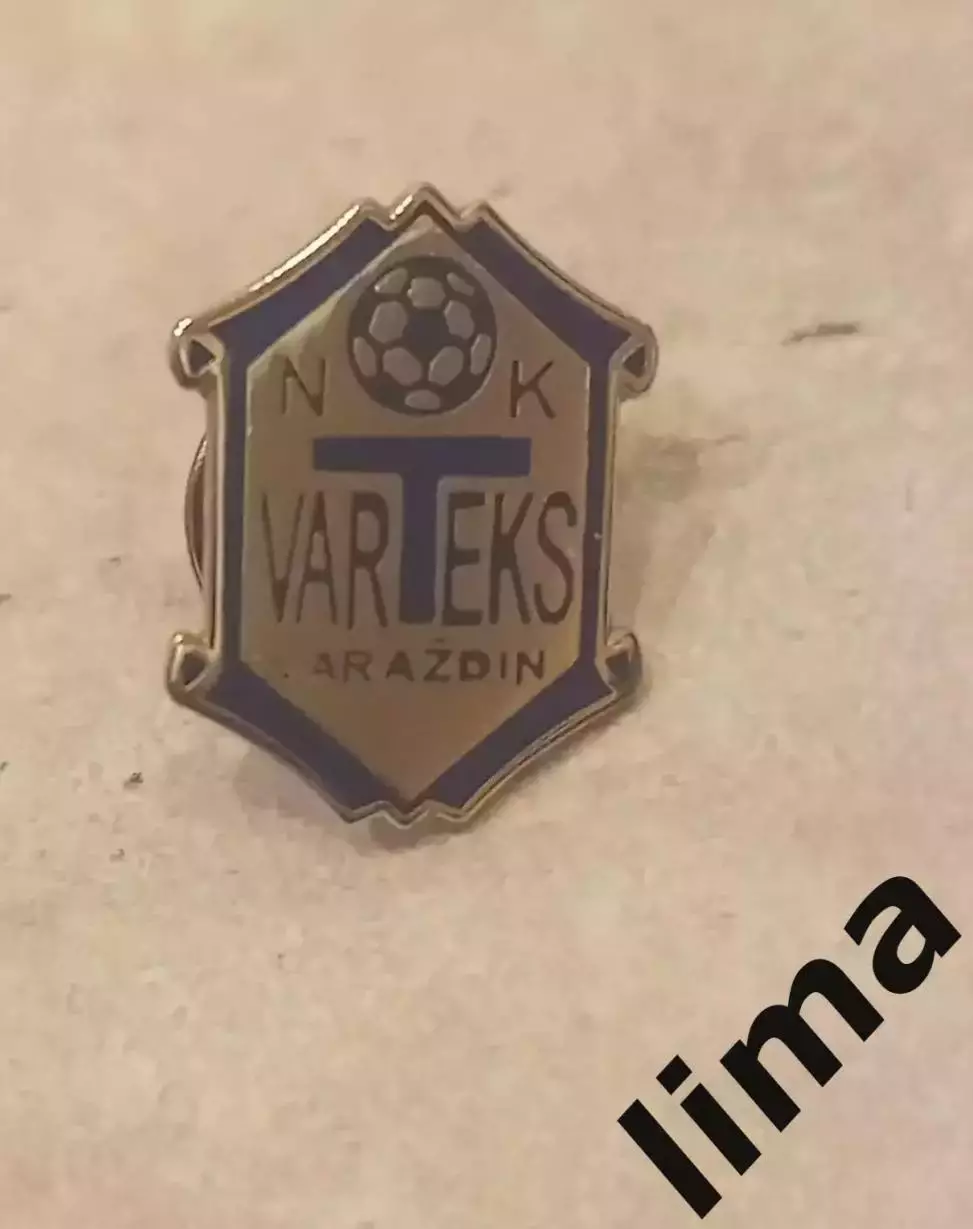 Знак футбол Футбольный клуб Вартекс Вараждин Хорватия 2010-й год выпуск