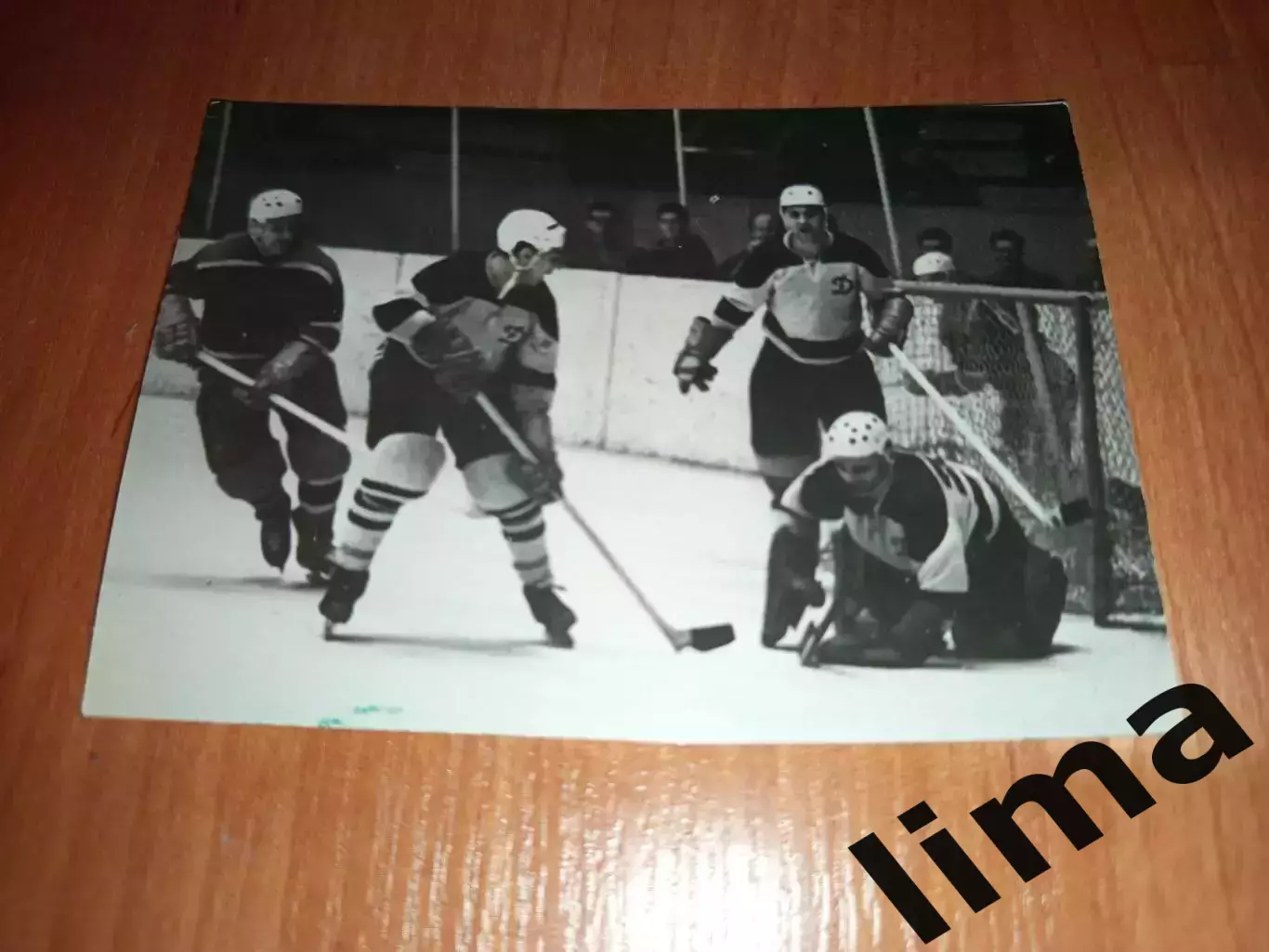 Фотография Оригинал хоккей Динамо Москва 1960-70 год