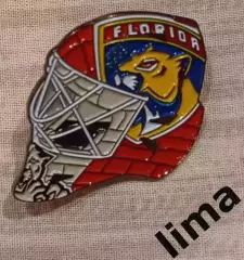 Знак хоккей НХЛ Шлем Бобровский Флорида Пантера