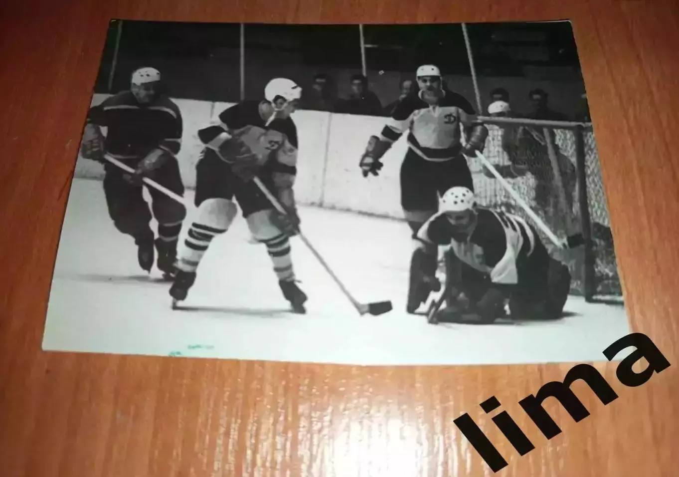 Фотография Оригинал хоккей Динамо Москва 1960-70 год