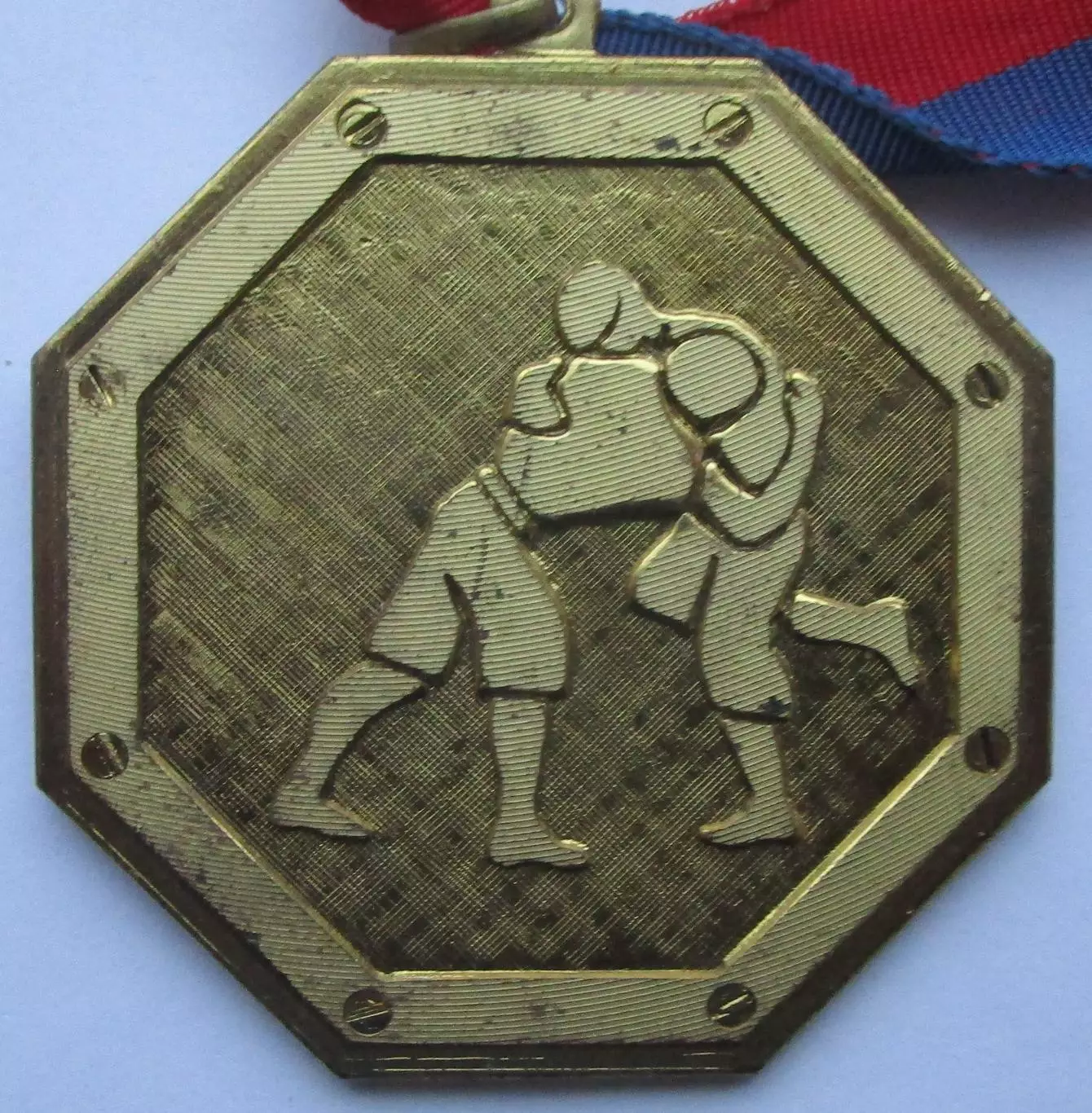 Спортивные медали. Франция. Дзюдо. С лентой. 3 1