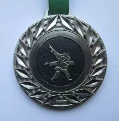 Спортивные медали. Франция. Дзюдо. С лентой. 4