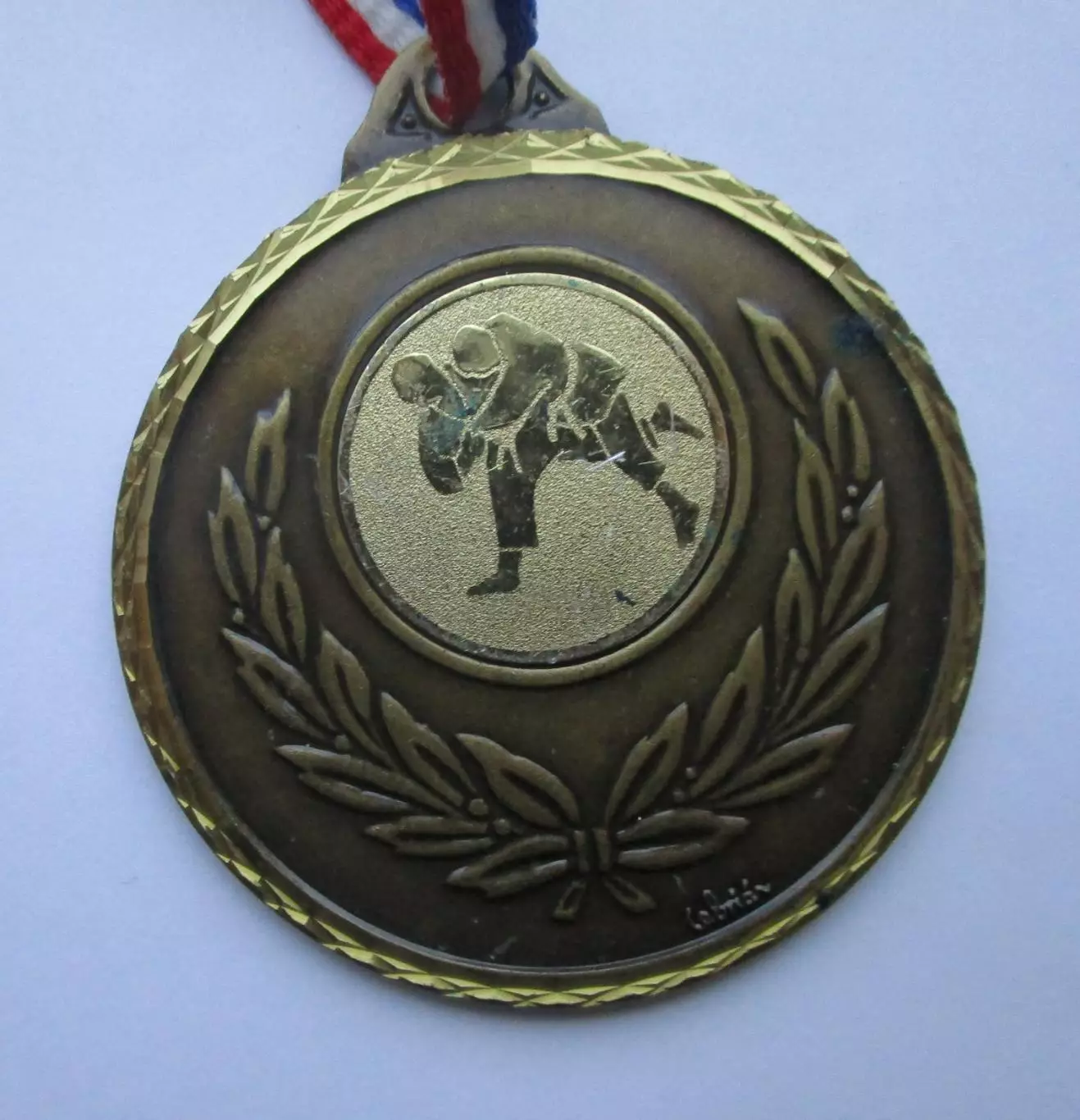 Спортивные медали. Франция. Дзюдо. С лентой ( CHpt DEpt F.S.G.T. )5