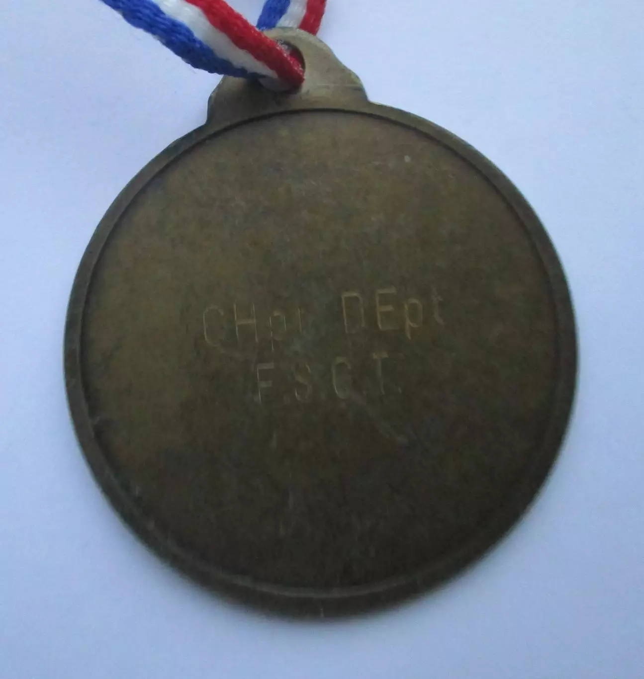 Спортивные медали. Франция. Дзюдо. С лентой ( CHpt DEpt F.S.G.T. )5 2